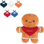 TH80100 6" Plush Gingerbread Man With Custom Imprint